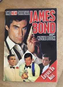 Vtg 1989 James Bond 007 Movie Book Hardcover Rare HTF Collectible Edition OOP - Picture 1 of 23