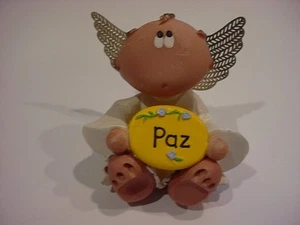 Figurina vintage guance angelo PAZ/PEACE Kirk's Kritters Russ 2001 spedizione gratuita - Foto 1 di 2