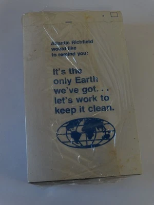 ARCO atlantic Vintage Atlantic Richfield ARCO Tarjeta de Crédito Papel Paquete de Recibos Foto 1 de 4