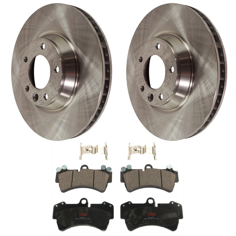 KIT TRW-072724-20 Kits de discos y pastillas de freno 2 ruedas delanteras para VW Audi Q7 07-15 Foto 1 de 4