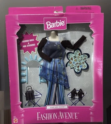 Barbie Fashion Avenue Trend City Boho Style Set Mattel 20642 NRFP NIP 🪻🌼🌻🪻🌻 - Image 1 of 4