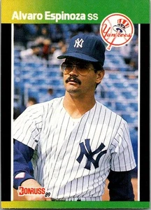 1989 Donruss Baseball's Best #161 Alvaro Espinoza - Picture 1 of 2