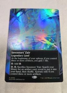 Inventors' Fair Rare Magic the Gathering Card! (0156) (Borderless) (Galaxy Foil) - Picture 1 of 2
