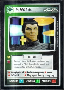 Dr. Telek R'Mor (Box Topper sealed) - Reflections - Star Trek CCG 1E - Picture 1 of 6