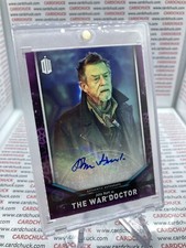 2018 Topps Doctor Who Signature Series DWA-JH John Hurt War Doctor Auto No#