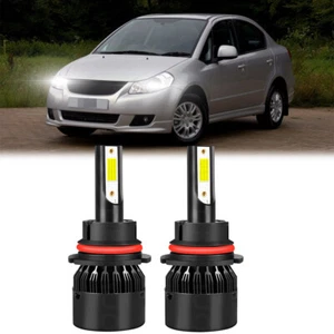 For Suzuki SX4 2007-2009 2010-2014 2x 9007 HB5 LED Headlight Bulbs High/Low Beam - Picture 1 of 12