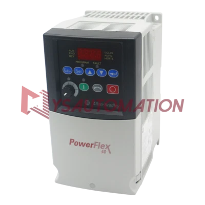 Branded New Allen Bradley 22B-D010N104 PowerFlex 40- 4 kW 5 HP AC Drive US - Image 1 of 4