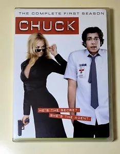Chuck: The Complete First Season DVD Zachary Levi Widescreen Free Shipping - Picture 1 of 5