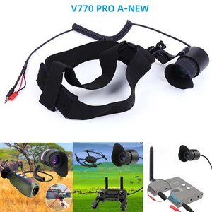 V770 pro-A Head Mounted Display 0,39" OLED 16X Okular 80" Effekt FPV monitor - Bild 1 von 10