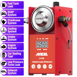 ANCEL L100 Automotive EVAP Smoke Machine Vacuum Leak Detector Diagnostic Tool - Picture 1 of 8