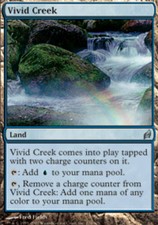 MTG magic cards 1x x1 Light Play, English Vivid Creek Lorwyn
