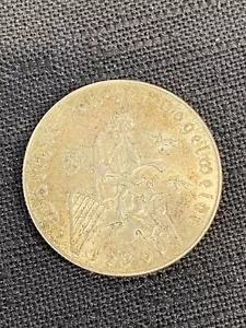 Vintage 1930 Austrian 2 Schilling Coin Republik Oesterreich SILVER - Picture 1 of 3