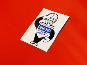 PEGATINA AUTOADHESIVA AGENTE DE SERVICIO LAMBRETTA OFICIALMENTE DESIGNADA - Imagen 1 de 3
