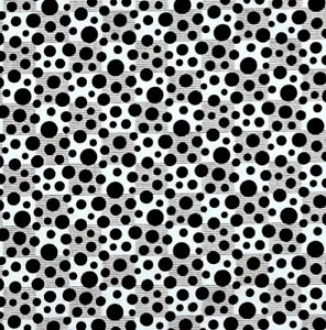 Brown White Polka Dots Check Gingham Plaid Cotton Quilt Fabric BTY by the yard - Picture 1 of 5