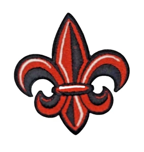 Parche bordado de hierro/coser con logotipo del equipo Louisiana Ragin Cajuns de 3 pulgadas - Imagen 1 de 3