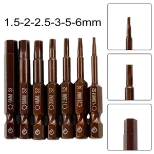 Long-term Use For Electric Screwdriver Screwdriver Bit 1/4 Inch Hex 50mm Chrome - Picture 1 of 21
