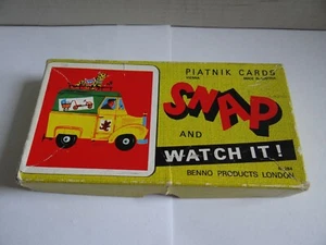 Vintage Snap Watch It Piatnik Cards Austria No 284 Benno Products missing 4cards - Picture 1 of 3