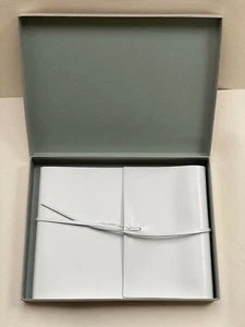 PINETTI handgefertigtes Gästebuch aus Leder, weiß - Imagen 1 de 10