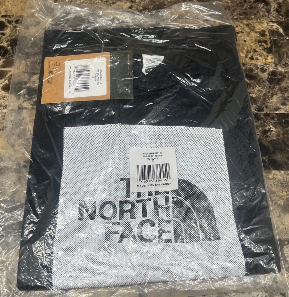Supreme x The North Face S/S Top Black/White SS24 Men's Size Small