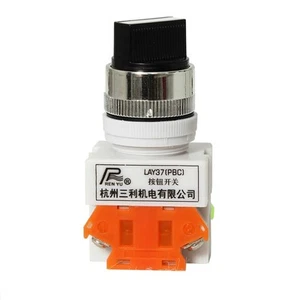 3 Position 2NO Momentary Select Selector Switch LAY37-20X33 22mm Mount - Picture 1 of 3
