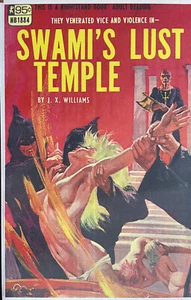 Pulp Book 11x17 Poster Print Swami’s Lust Temple JX Williams - Picture 1 of 1