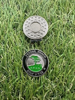New PGA Pebble Beach Golf Links Cap / Hat Clip w/ Magnetic Ball Marker