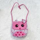 Laura Ashley Girls Kids Purse cute hearts Owl floral crossbody bag purse
