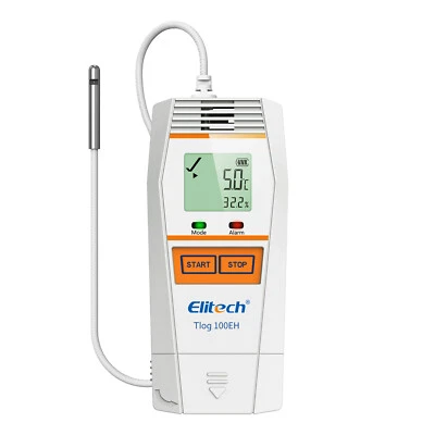 Elitech Tlog 100EH Temperature &Humidity Data Logger Reusable PDF Report USB - Image 1 of 4