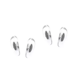 Clip-On Eyeglass Nose Pads Silicone 17mm Nose Grips Easy Fit for Glass Frames - Picture 1 of 5