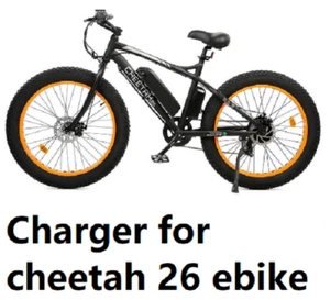 🔥AC ad adapter Electric Bike battery Charger for Ecotric cheetah 26 ebike  🔥 - Picture 1 of 2