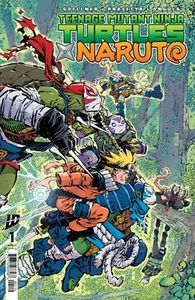Teenage Mutant Ninja Turtles X Naruto #1 2nd Print Corona Variante IDW 2025 NM - Bild 1 von 1