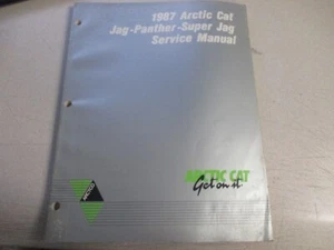 Arctic Cat Factory Service Repair Shop Manual 87 Jag-Panther-Super Jag 2254-351 - Picture 1 of 8