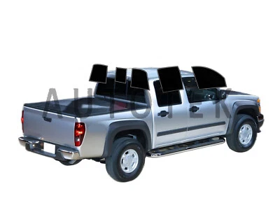 PreCut All Sides Window Film For Chevrolet Colorado Crew 2004-2012 Tint - Image 1 of 4