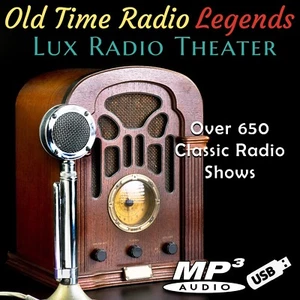 Old Time Radio Legends Lux Radio Theater Over 650 Shows on USB Flash Drive!! - Imagen 1 de 2
