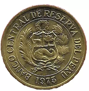 Peru 1975 1 Sol de Oro large Type KM# 266 - Picture 1 of 2
