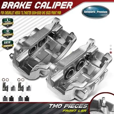 2x Front Side Brake Caliper for Chevrolet W5500 Tiltmaster LCF 4500 GMC Isuzu - Image 1 of 4