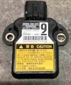 10-12 LEXUS LS460 SENSOR DE CONTROL DE ESTABILIDAD VELOCIDAD DE GUIÑADA 89183-48020 - Imagen 1 de 2