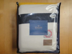 Coperta Pendleton Glacier 100% lana, misura intera 80" x 90", in orig. Confezione - Foto 1 di 10