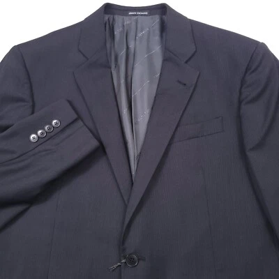 $475 Armani Exchange Gray Pin Stripe Modern Fit Suit Jacket Blazer Mens Size 40L - Image 1 of 4