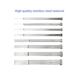 Cuchillo de hueso de acero inoxidable de 150 mm osteotomos de hueso hoja de hueso ultrafina mascota - Imagen 1 de 17