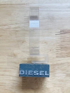 Nuevo Original DIESEL Reloj Vitrina Estuche y Funda Transparente - Imagen 1 de 8