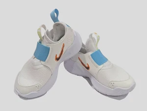 NEW Nike Flex Runner 3 Off-White/Multicolor Toddler's Slip On Shoes-Size 12C - Picture 1 of 13