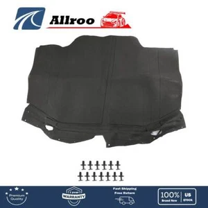 1PC Black New Hood Insulation Pad For Mercedes-Benz 300SL 500S R129 SL500 SL600 - Picture 1 of 11