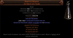💥Path Of Exile 2💥Early Access💥Olroth's Resolve Ultimate Life Flask💥【No Ads】 - Foto 1 di 1