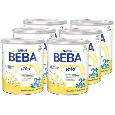 Nestlé BEBA JUNIOR 2+ Kindermilch (6 x 800g) - Bild 1 von 4
