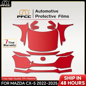 2022-2025 Mazda CX-5 CX5 FULL FRONT PreCut Paint Protection Film Clear Bra PPF - Picture 1 of 20
