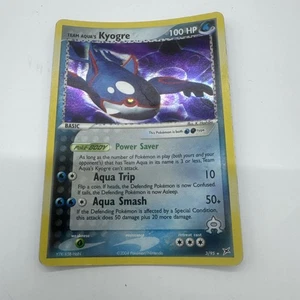 Pokemon Karte Team Aqua's Kyogre 3/95 Reverse Holo Magma vs Aqua Foil 2004 - Bild 1 von 6