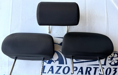 2009-2013 TOYOTA COROLLA SECOND ROW HEADREST BLACK CLOTH SET OEM - Image 1 of 4