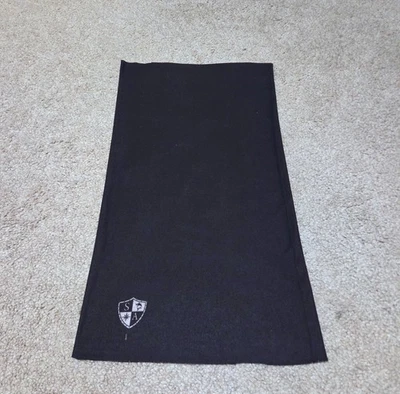 Sa Co Face Shield 颈部 Gaiter 太阳面膜 Balaclava 头巾头带(纯色黑色) — 第 1/4 张图片