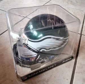 Philadelphia Eagles Mike Kafka Auto Mini Helmet - Picture 1 of 5